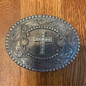 Nacona Cross Belt Buckle